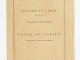 un vieux livre avec un titre en noir et blanc