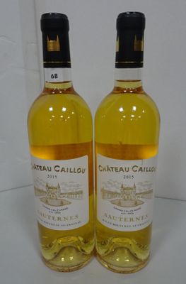 2 Bts Château Caillou. Sauternes.
