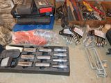 a lot of tools that are on the table