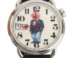 a watch with a picture of a man on it