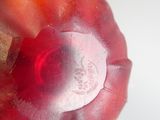 quelqu'un tient un fruit coupé en deux