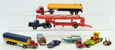 NOREV, SOLIDO, LESNEY, Siku, 6 véhicules au 1/43ème et échelle voisine