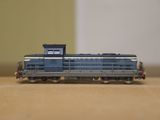 a toy train that is sitting on a table
