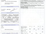 a close up of a sheet of paper with information on it
