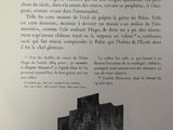 an old book with a picture of a building on it