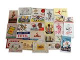 many different types of children ' s books on the table