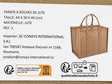un sac en papier brun muni d'une poignée brune