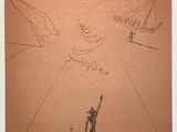 une image représentant un dessin d'un homme et d'un enfant faisant voler un cerf-volant