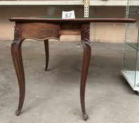 Table de bridge en noyer de style Louis XV (photo 2)