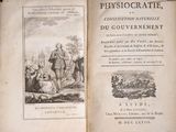 an old book with a picture of a man and a woman on it
