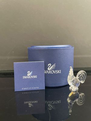 figurine en cristal Swarovski avec boîte et emballage