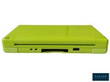 an image of a green laptop computer sitting on top of a white surface