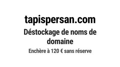 Nom de domaine tapispersan.com.