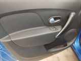 a close up of a car door handle with the door handle open