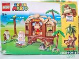 lego super mario tree house with donkeys and donkeys in it