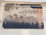 a picture of a picture of a horse and carriage race