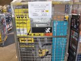 a cart that has a lot of items in it