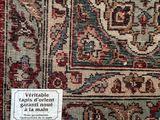 an image of a rug with a tag on it
