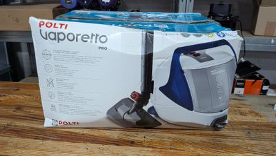 a box that has a vacuum on it on a table