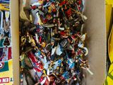a box full of legos sitting on a table