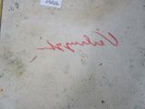 an image of a close up of a piece of paper with writing on it