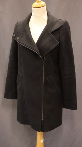 COMPTOIR DES COTONNIERS – Veste longue en laine et coton taille 3...