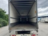 a truck that is parked on the side of the road