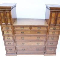 HOBBS & Co London - Meuble de rangement en bois naturel trip… (photo 4)