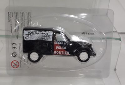 Collection 2CV publicitaire Norev secours police routier