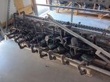 a machine that is sitting inside of a building