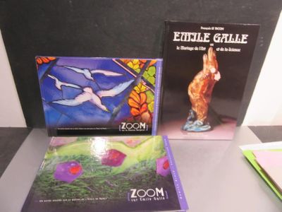 116.55 - LOT DE LIVRES SUR L'ART NOUVEAU A NANCY DONT EMILE …