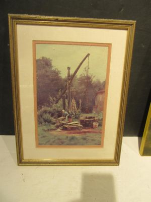 a picture of a picture of a man on a boat in the water