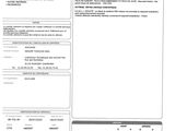 a black and white image of a document with a picture of a person
