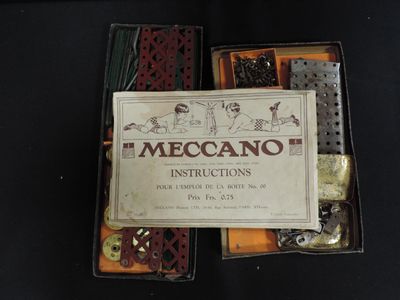 a box that has some items inside of it