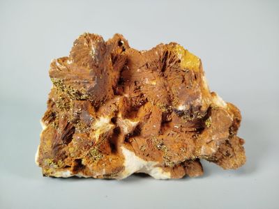 a piece of rock that is sitting on a table