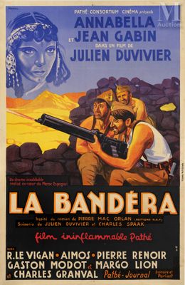 la bandera - 11 x 17 movie poster - french style a