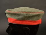 an image of a military hat on a mannequin head