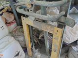 a lot of stuff that is sitting on the floor