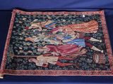 an image of a tapestry with a group of people on it