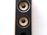 a speaker that is sitting on top of a table