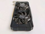 a close up of a video card on a table