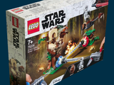 une boîte contenant un ensemble Lego Star Wars