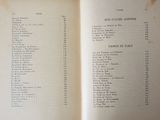 an open book with a list of items on it