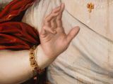 an image of a painting of a woman with a crown on her head