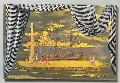 une image d'un tableau sur le mur d'une pièce
