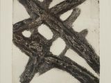 a black and white drawing of a piece of wood