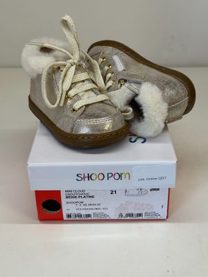 Paire DE Chaussures Enfant Shoo Pom Bouba Zip Hair Taille 21…