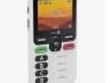 a white cell phone sitting on top of a white table