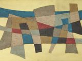 une image d'une œuvre d'art qui se trouve sur un mur