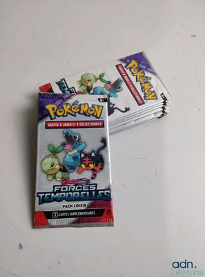 Lot de 10 booster Pokémon - Packs loisirs - Neuf - Ce lot ch…